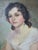 Realism Charles J. Bensco Antique 1930's Oil Painting Portrait of a Los Angeles Woman For Sale - Image 3 of 16