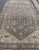 Sky Blue Antique Persian Malayer Gallery Rug With Soft Blue Field Tribal Design 7'5"x18'0" For Sale - Image 8 of 16