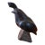 Midcentury Hard-Carved Wooden California Quail For Sale