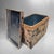 Japanese Tea Chest with Newspaper Paper and Advertisements, 1960s For Sale - Image 10 of 14