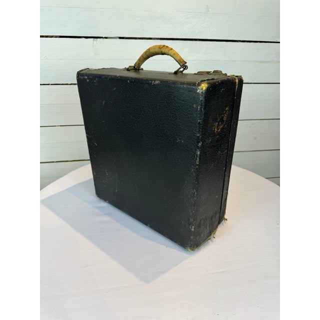 Antique 1934 Remington for Underwood Noiseless Portable Typewriter Serial #651232 For Sale - Image 11 of 12