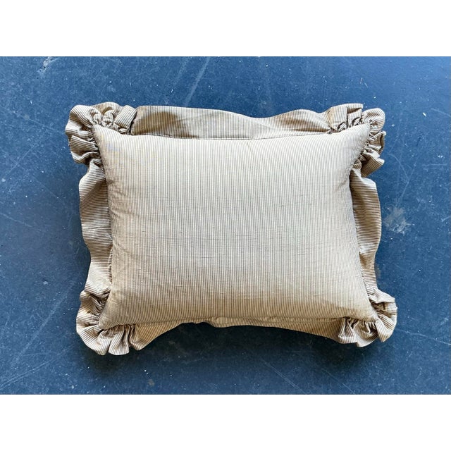 Vintage Regency Scalamandre Leopard Velvet Throw Pillow For Sale - Image 11 of 12