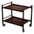 Vintage Serving Trolley in Teak, 1960s For Sale