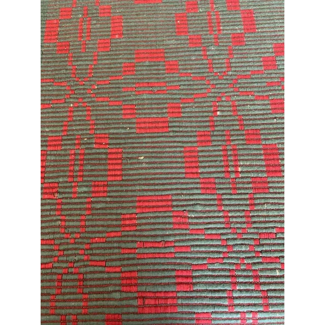 Mid-Century Swedish Hand Woven Runner Rug For Sale - Image 6 of 11