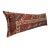 Authentic Handmade Decorative Lumbar Rug Pillow Cushion Cover -16'' X 47'' For Sale