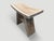 Contemporary Andrianna Shamaris Minimalist Small Teak Wood Bench For Sale - Image 3 of 5