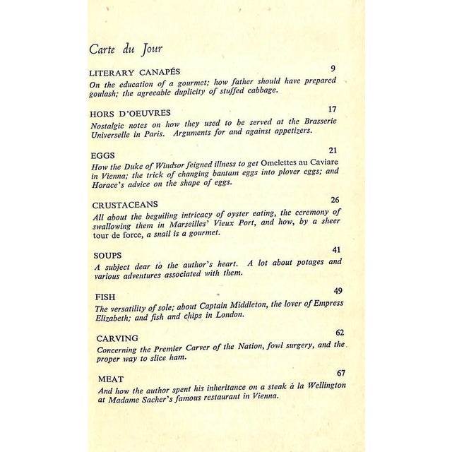 "On the Tip of My Tongue: A Book for the Gourmet" 1946 Brody, Iles For Sale - Image 4 of 8