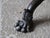 19th Century French Cast Iron Bistro Table with Claw Feet from Arras, 1890s For Sale - Image 9 of 11