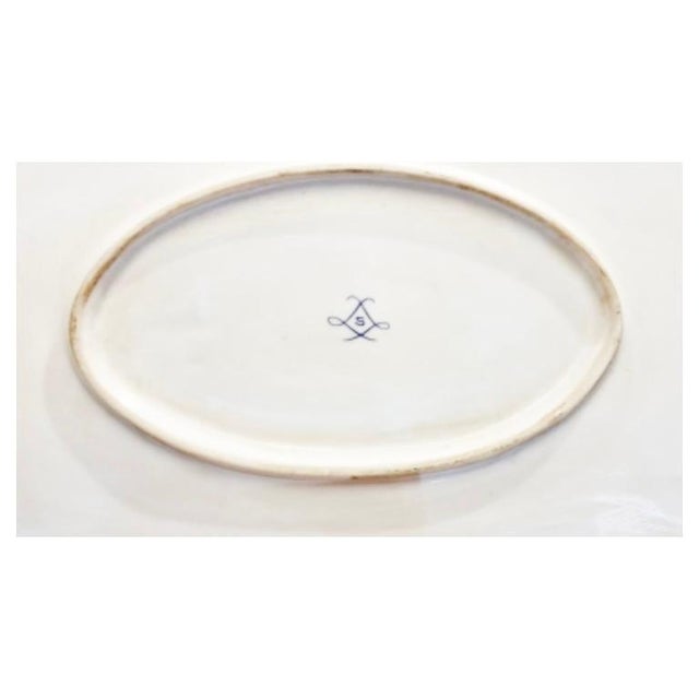 Large Antique French Sevres Golden Porcelain Casket, 1800s For Sale - Image 12 of 14