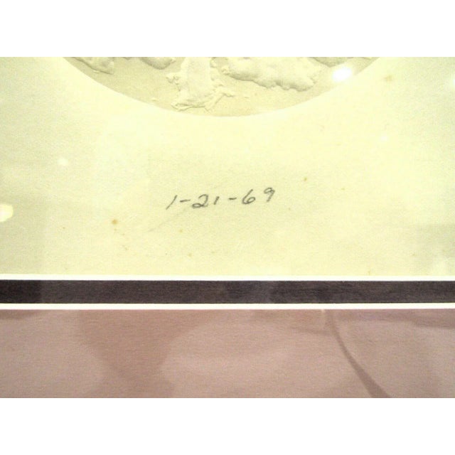 1969 Richard A. Dietz Embossed Lithograph "One Into One" For Sale In Miami - Image 6 of 10