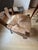 Mid-Century Modern Pottery Barn Dining Room Table and Chairs For Sale - Image 3 of 6