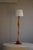Gold Modern Scandinavian Sculptural Floor Lamp in Pine, 1970s For Sale - Image 8 of 18