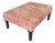 Vintage George Smith Bench Ottoman in Bohemian Mosaic Tapestry, 1999 For Sale