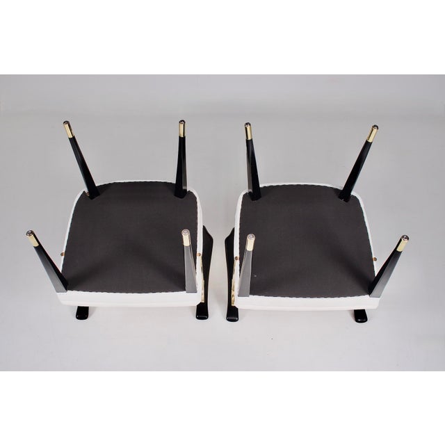 Modernist Armchairs, 1950s, Set of 2 For Sale - Image 12 of 13