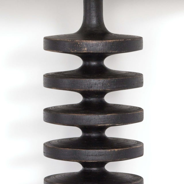 Regina Andrew Fishbone Sconce in Ebony For Sale - Image 4 of 6