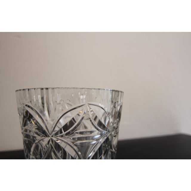 Crystal Glass Vase, 1960s For Sale - Image 10 of 13