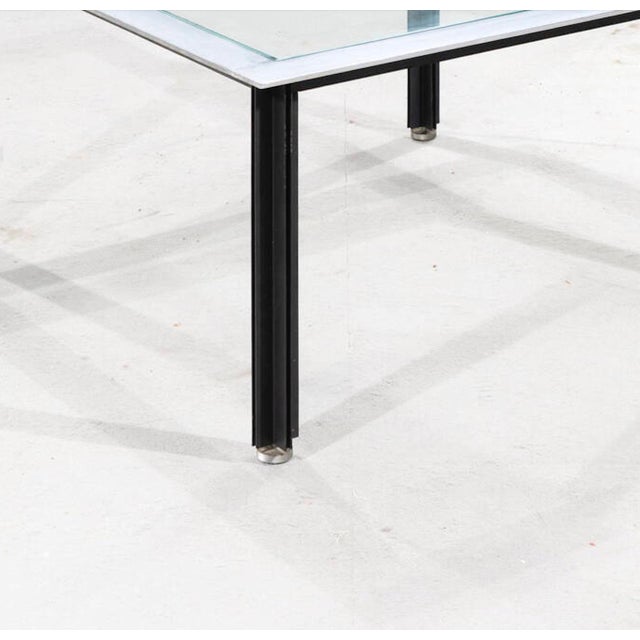 The T10 coffee table, also known as the Fasce Cromate, is a historic piece of Italian design, designed by architect Luigi...