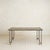 1990s 1990s French Brutalist WroughtIron Gold Leaf Dining Table by Jean-Jacques Argueyrolles For Sale - Image 5 of 11