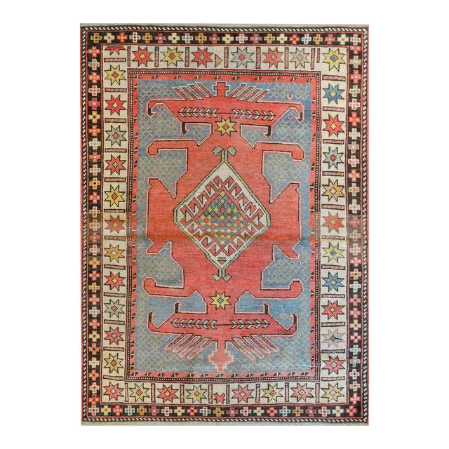 Early 20th Century Kazak Rug For Sale