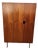 Mid Century Modern Teak Armoire For Sale
