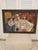 Ivory Vintage Mid Century Modern Signed Painting Harlequin Jester For Sale - Image 8 of 11