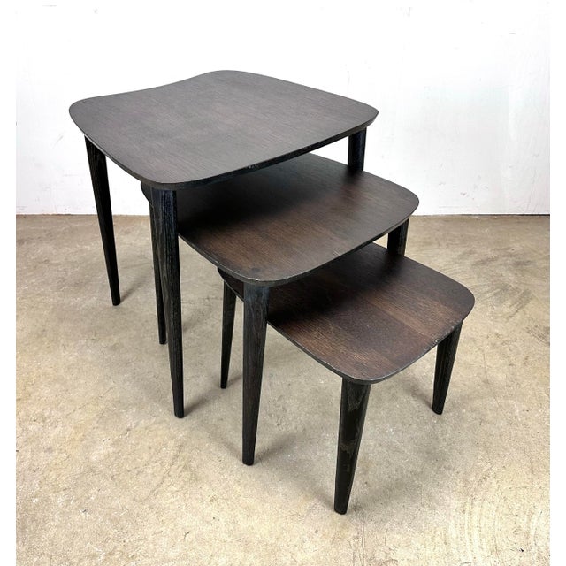 1960’s Free Form Mid Century Modern Nesting Tables For Sale - Image 12 of 12