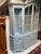 Mid 20th Century Vintage French Style Painted Display Cabinet For Sale - Image 5 of 11
