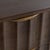 Contemporary Harlow Chocolate Fluted Wood Organic Modern Dresser For Sale - Image 3 of 7