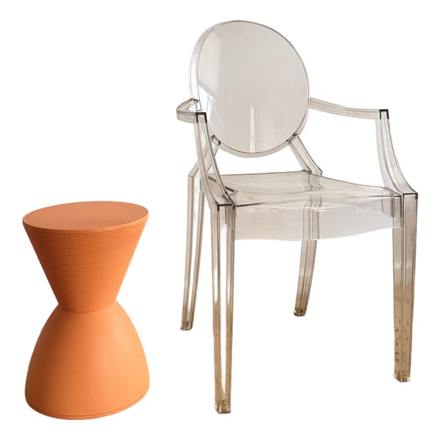 Kartell Louis Ghost Armchair by Philippe Starck For Sale