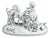 Porcelain Procession of Putti Sculpture from Capodimonte For Sale