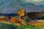 Mid-Century Modern Svend Christian Nielsen, Field Workers in a Danish Landscape, 1960s, Oil on Canvas For Sale - Image 3 of 10