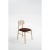 Bokken upholstered chair, natural beech, visone by colé italia with bellavista/piccini dimensions: h.81,7 d.49 w.53,5 cm...