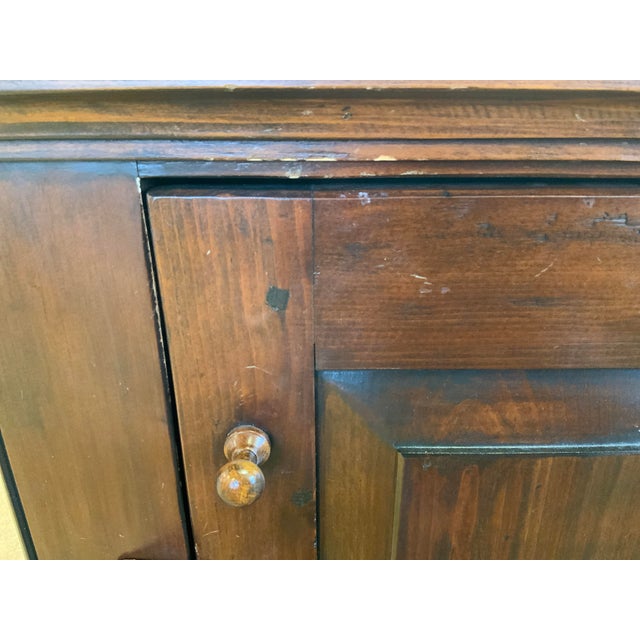 1980s Circa 1980’s Von Hohen Country American Cupboard For Sale - Image 5 of 10