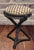 c.2000 Nancy Corzine Carved Hardwood Tripod Base Stool. For Sale In Miami - Image 6 of 10