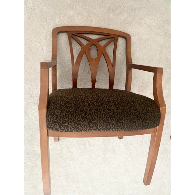 Late 20th Century Paoli Unique Pair of Chairs Mint Excellent Condition For Sale - Image 11 of 13