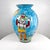 1960s Italy Hand Painted Collections Colorful Ceramic Vase For Sale - Image 11 of 11