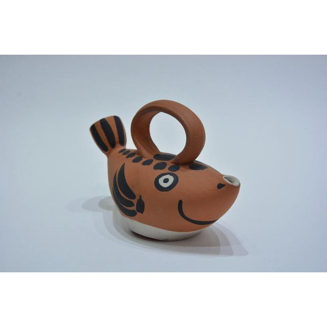 Fish Subject by Pablo Picasso for Madoura, 1952 For Sale - Image 4 of 6