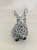 Mid-Century Modern Vintage MCM Andrea by Sadek Porcelain Hand Painted Rabbit Figurine For Sale - Image 3 of 7