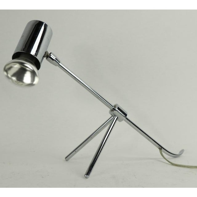 Adjustable Architectural Chrome Desk Lamp Chairish