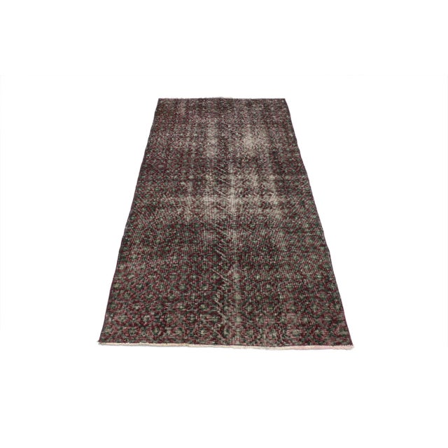 English Vintage Turkish Sivas Rug - 02’09 X 06’00 For Sale - Image 3 of 5