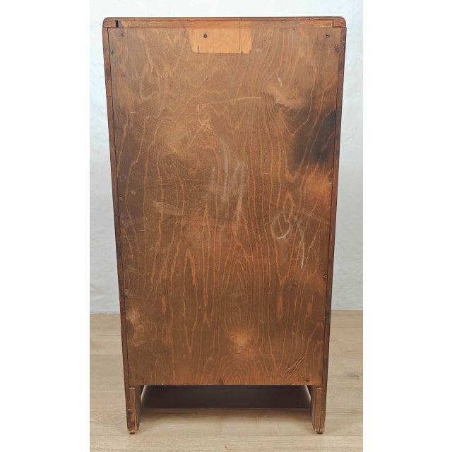 Vintage Bedside Cabinet in Walnut by B&E Furniture, 1960 For Sale - Image 11 of 17