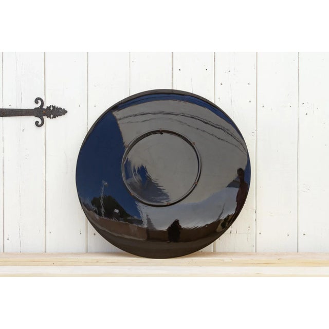 Large Vintage Asian Silver Leaf Bowl For Sale - Image 9 of 11