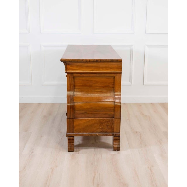 Walnut Chest Of Drawers, Louis Philippe, First Half Of The 19th Century For Sale - Image 10 of 10