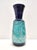 1970s Postmodern Blue and Teal Ceramic Vase in the style of Bitossi, 1960s For Sale - Image 5 of 14