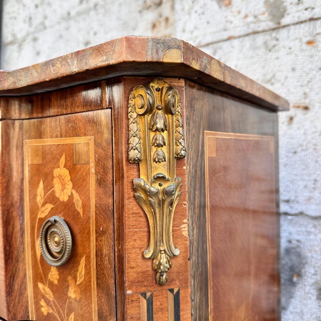 Louis XV and Louis XVI Transitional Style Dresser, France, 1800s For Sale - Image 15 of 18