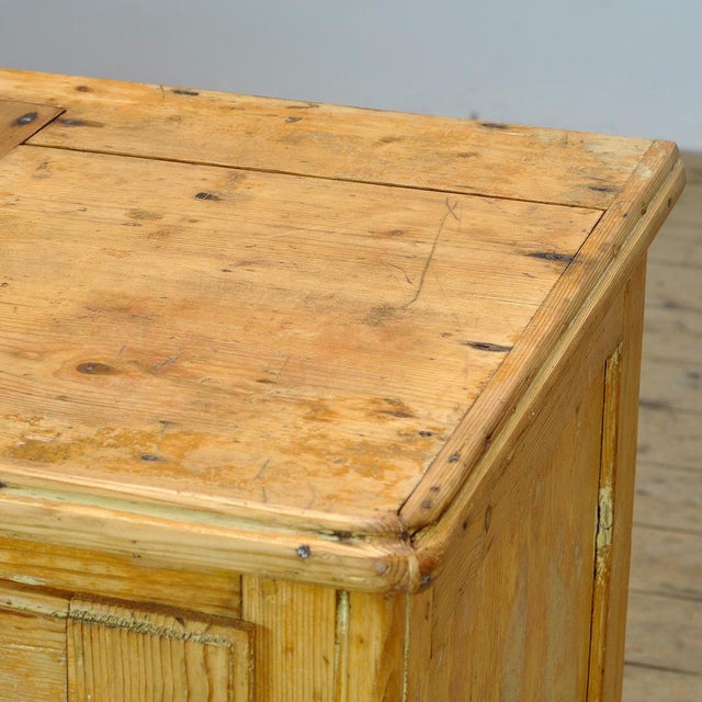 Rustic European Pine Ice Cabinet, 1910 For Sale - Image 10 of 16