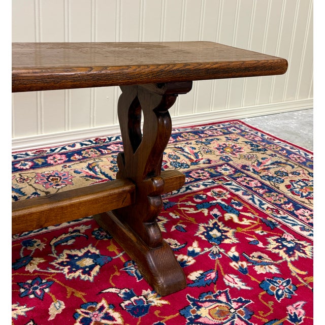 Farmhouse Antique French Farmhouse Bench Banquette Seating Window Seat c.1920s-30 For Sale - Image 3 of 17