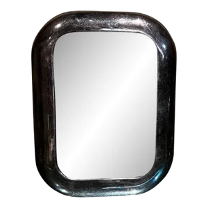Mid-Century Modern Elegant Silver Plate Vintage Picture Frame Rectangular