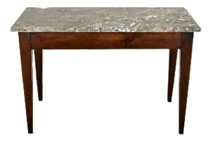 French 19th Century Oak Patisserie Console Table