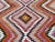1960's Turkish Flatweave Rug - L 63"x105" For Sale - Image 4 of 12